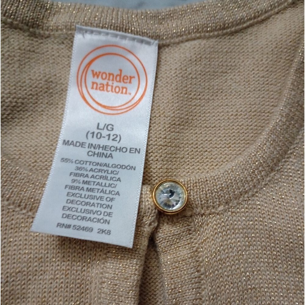 (Bundle) 2 Cardigans Size 10/12 - Picture 4 of 11